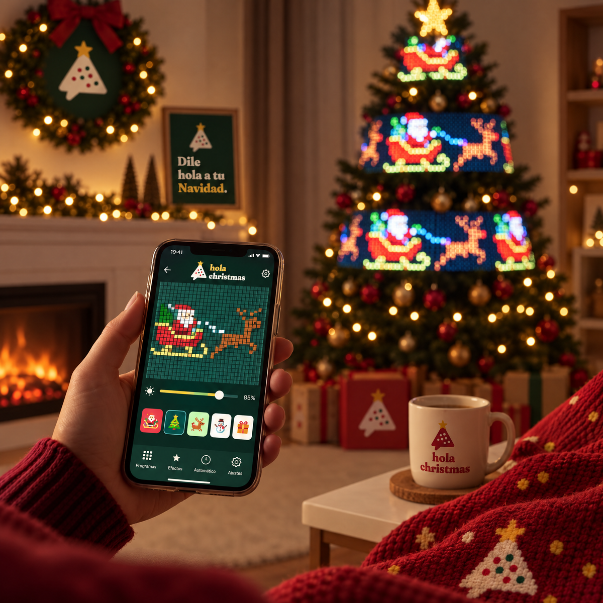 Lights that transform your tree in seconds